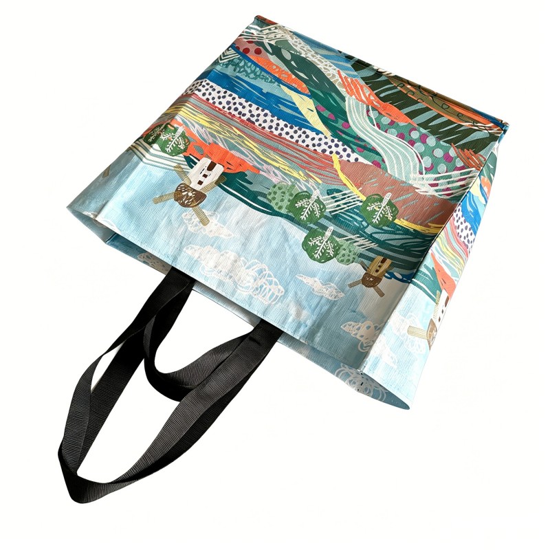 What Advantages Does Laminated PP Woven Shopping Bag Bring for Retail Brand Packaging?